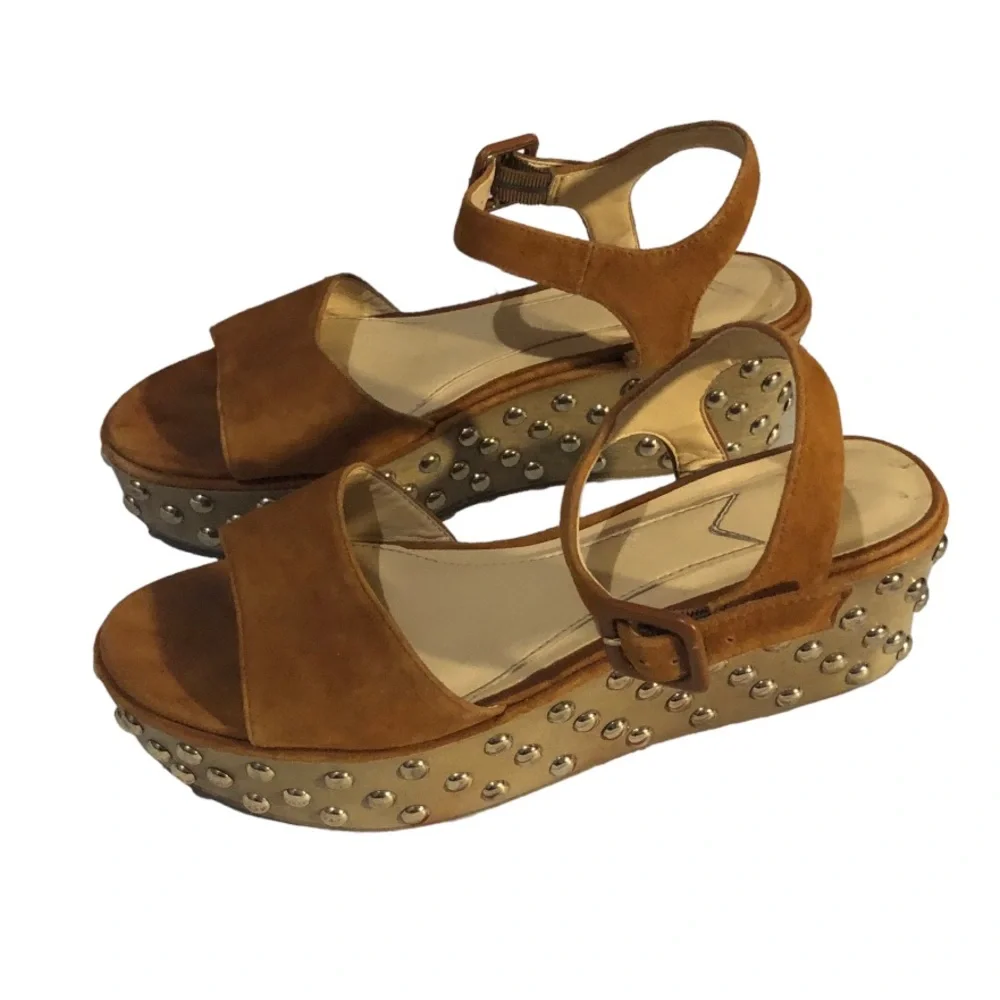 Brian Atwood franki studded platform sandals